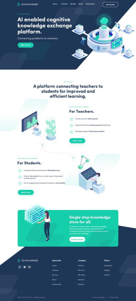 هوش مصنوعی در طراحی وب‌سایت