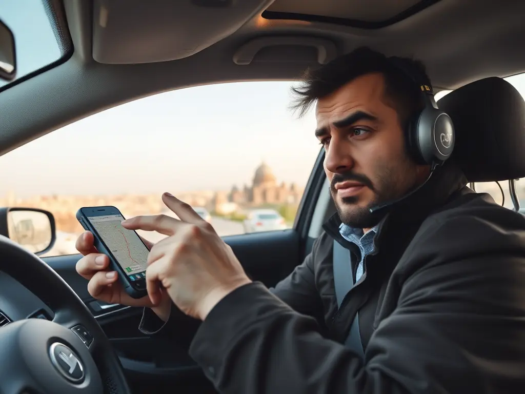 مشکلات مسیریابی تاکسی آنلاین